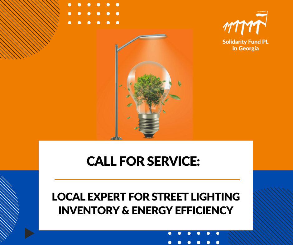 Call for Service: Local expert for street lighting inventory & Energy Efficiency