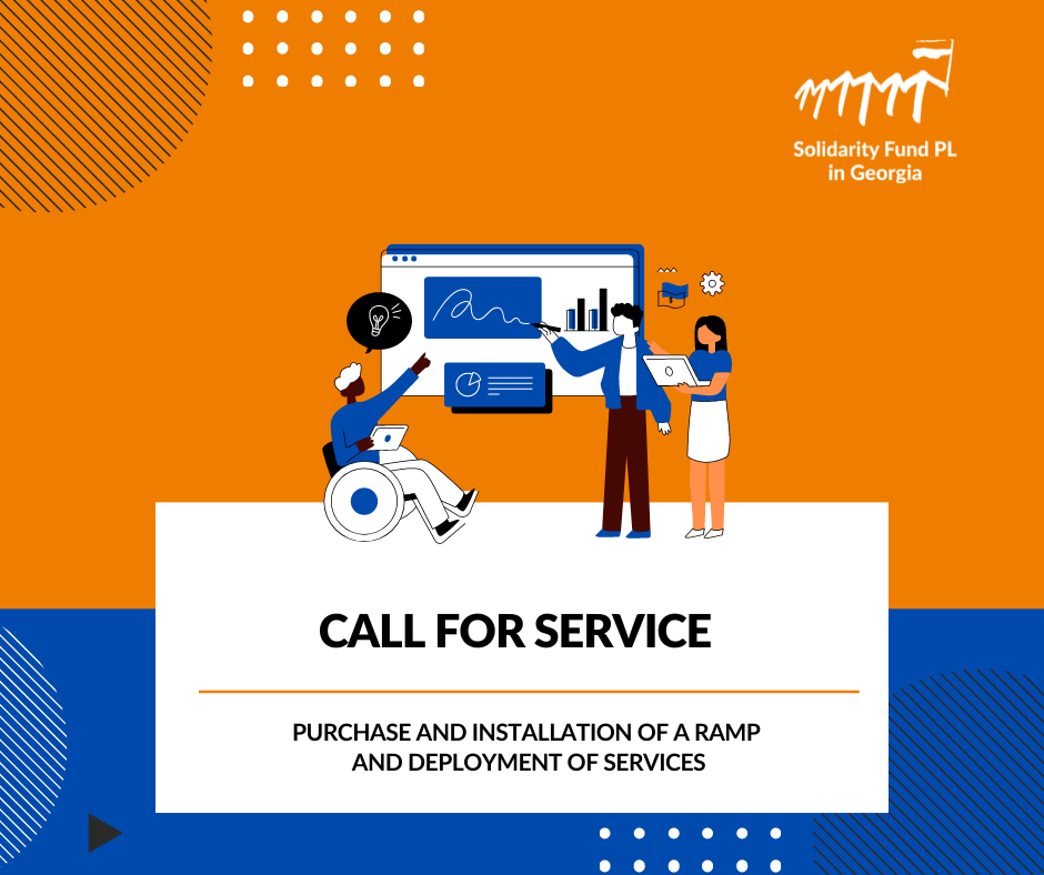Call for Service: Purchase and Installation of a Ramp and Deployment of Services