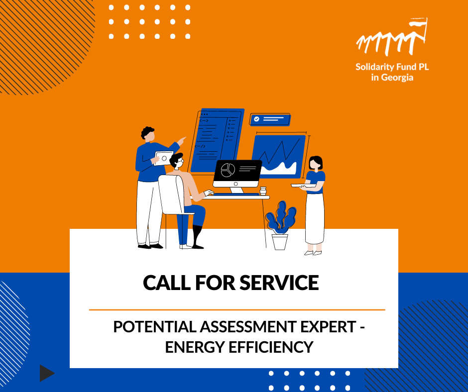 Call for Service: Potential Assessment Expert – Energy efficiency